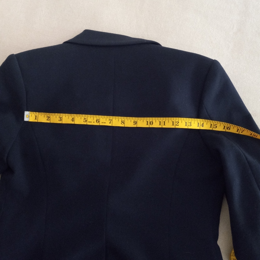Forever 21 Cropped Navy Jacket - Picture 7 of 8